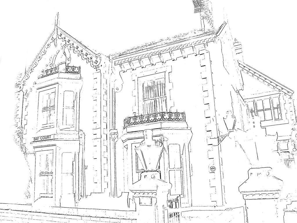 Hotel Bay Court Llandudno Exterior foto